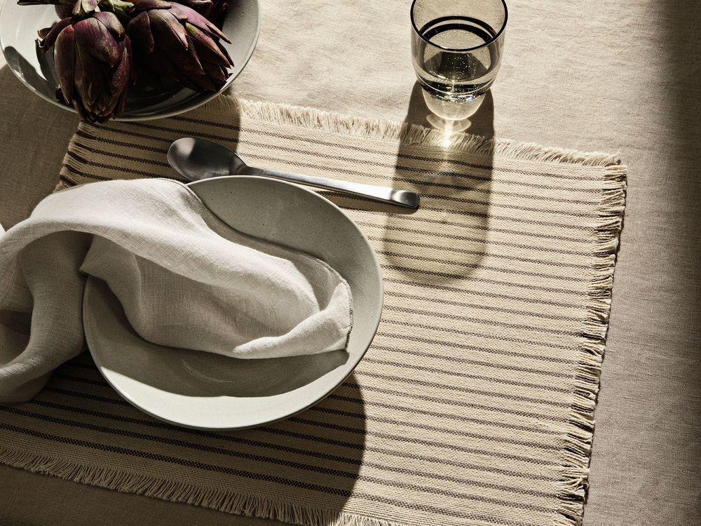 Linge de table textile - Sets de table série ELOUISE - BROSTE COPENHAGEN A/S