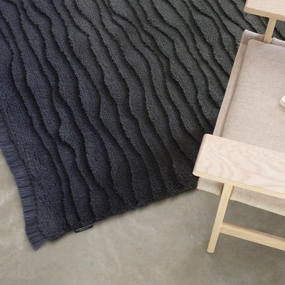 Objets design - Tapis Bedforms Blue Desert. - FERREIRA DE SÁ RUGS