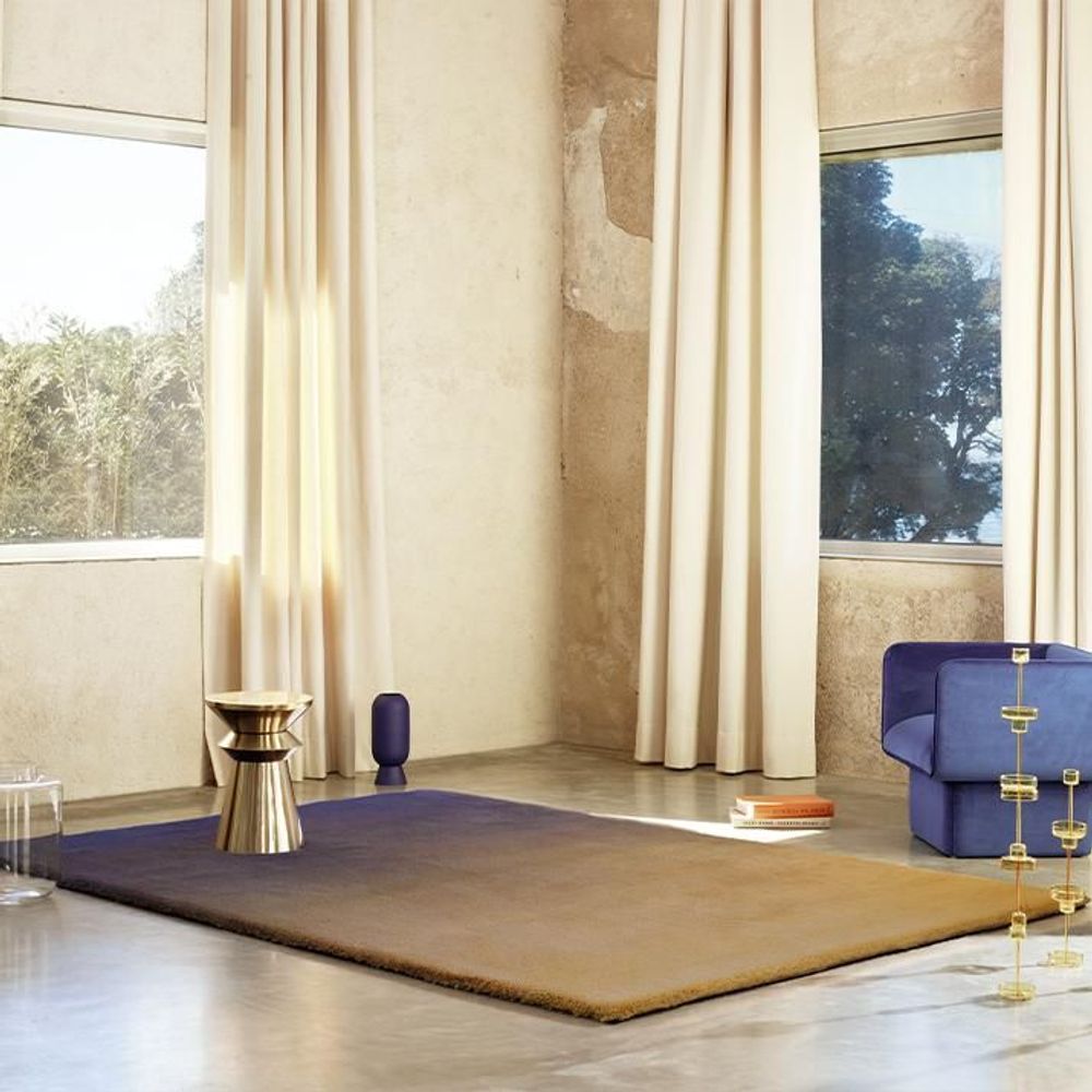 Tapis sur-mesure - Tapis Gradient Iris - FERREIRA DE SÁ RUGS