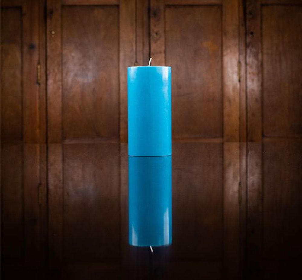 Gifts - British Colour Standard © - Striped & Solid Colour Pillar Candles - BRITISH COLOUR STANDARD©