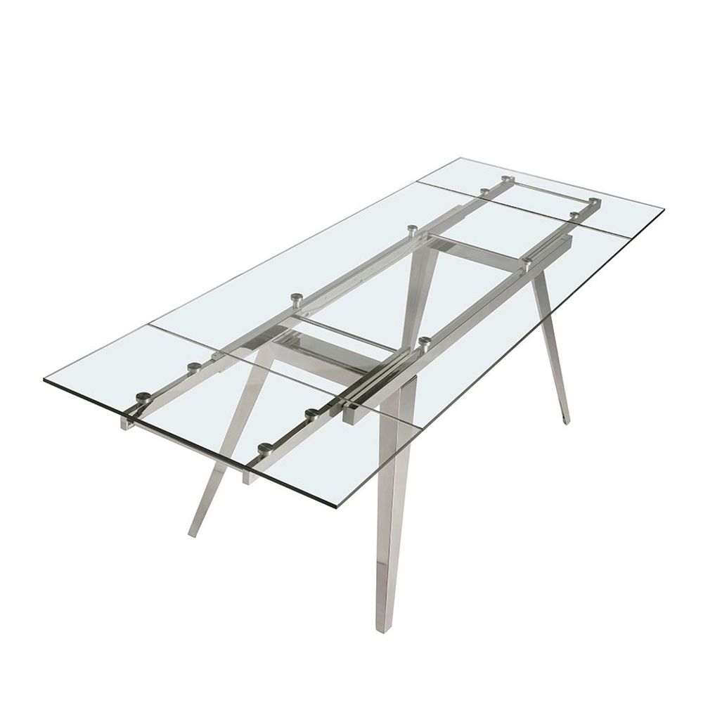 Dining Tables - Extendable glass dining table - ANGEL CERDÁ