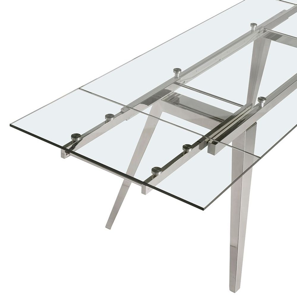 Dining Tables - Extendable glass dining table - ANGEL CERDÁ