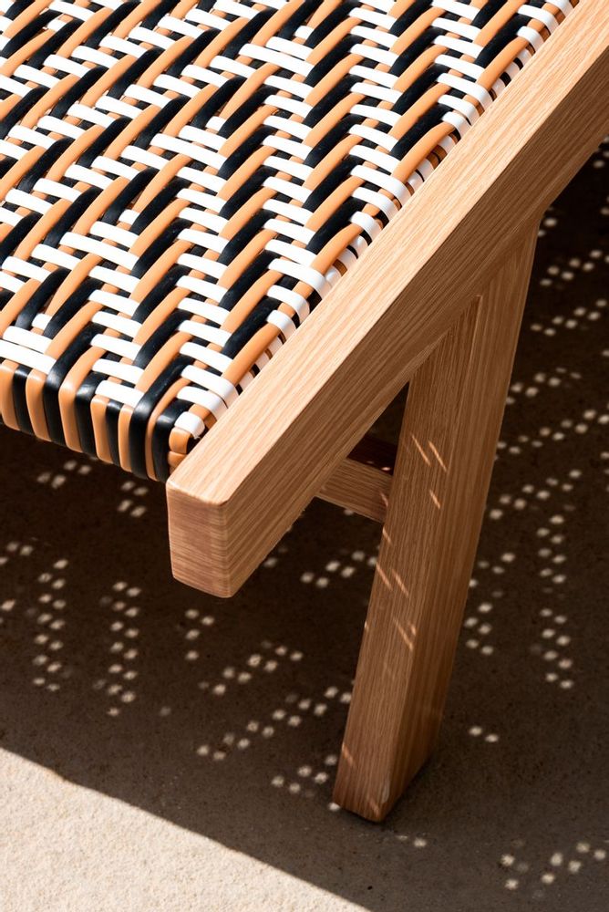 Transats - Chaise longue Archipel en osier synthétique - CFOC