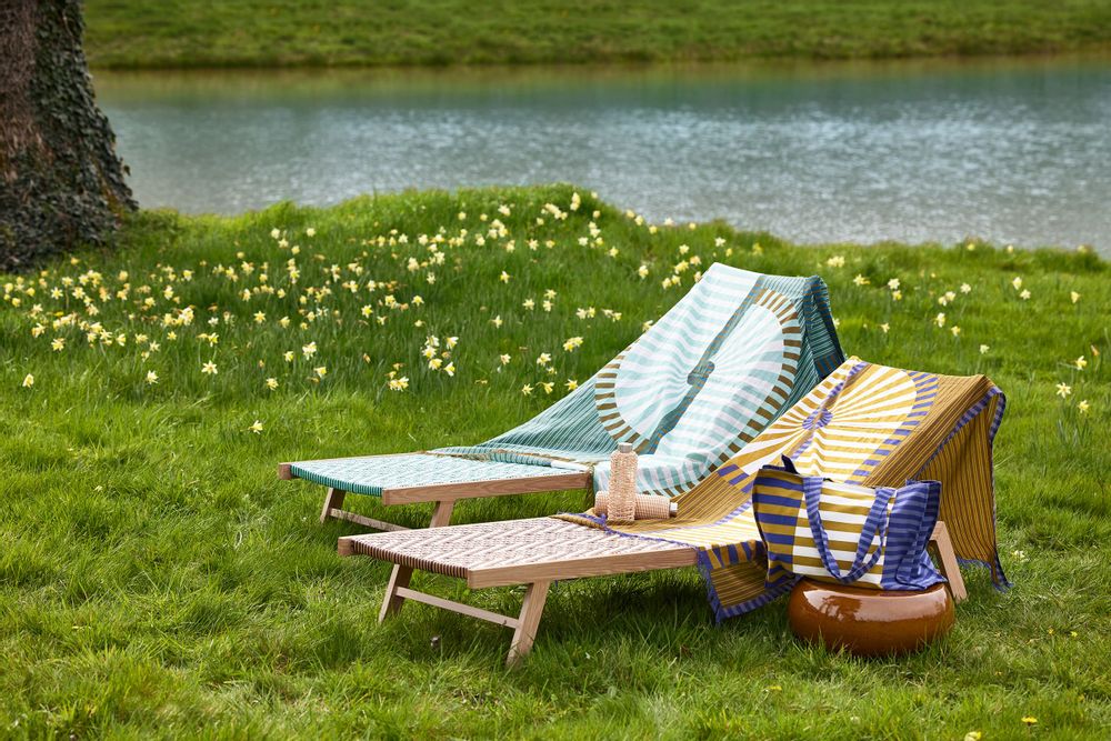 Transats - Chaise longue Archipel en osier synthétique - CFOC