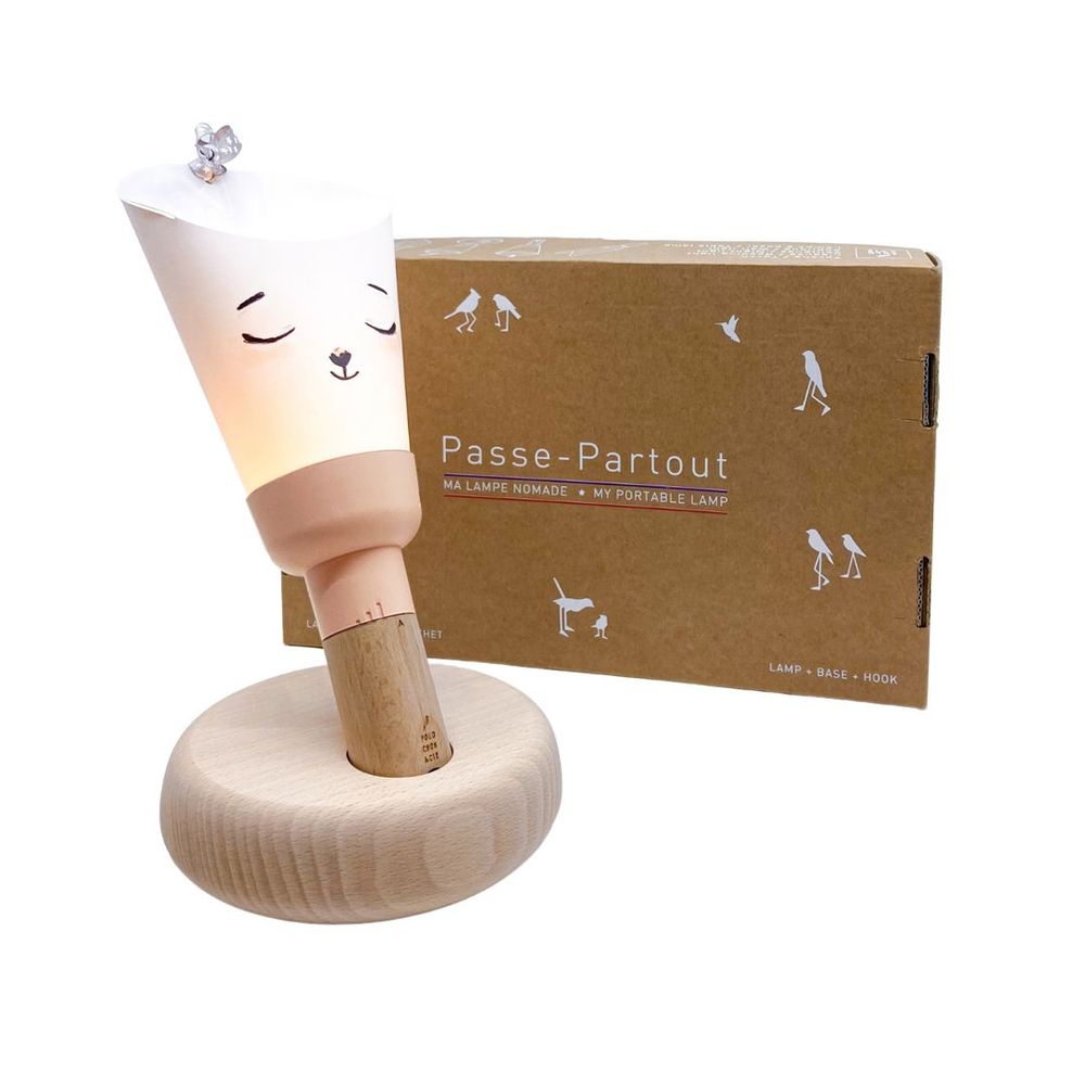 Lampes sans fil - Coffret Lampe Nomade "Passe-Partout" Pipouette fait dodo - MAISON POLOCHON