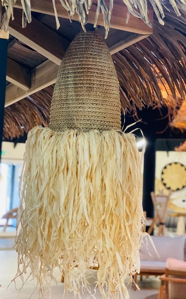 Outdoor decorative accessories - Sisal (Bali) SSP3 Suspension - BALINAISA