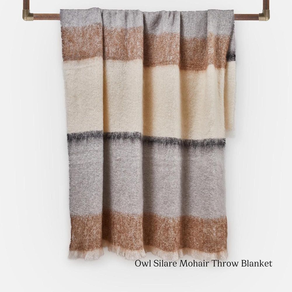 Objets de décoration - Plaid en mohair Silare - CUSHENDALE