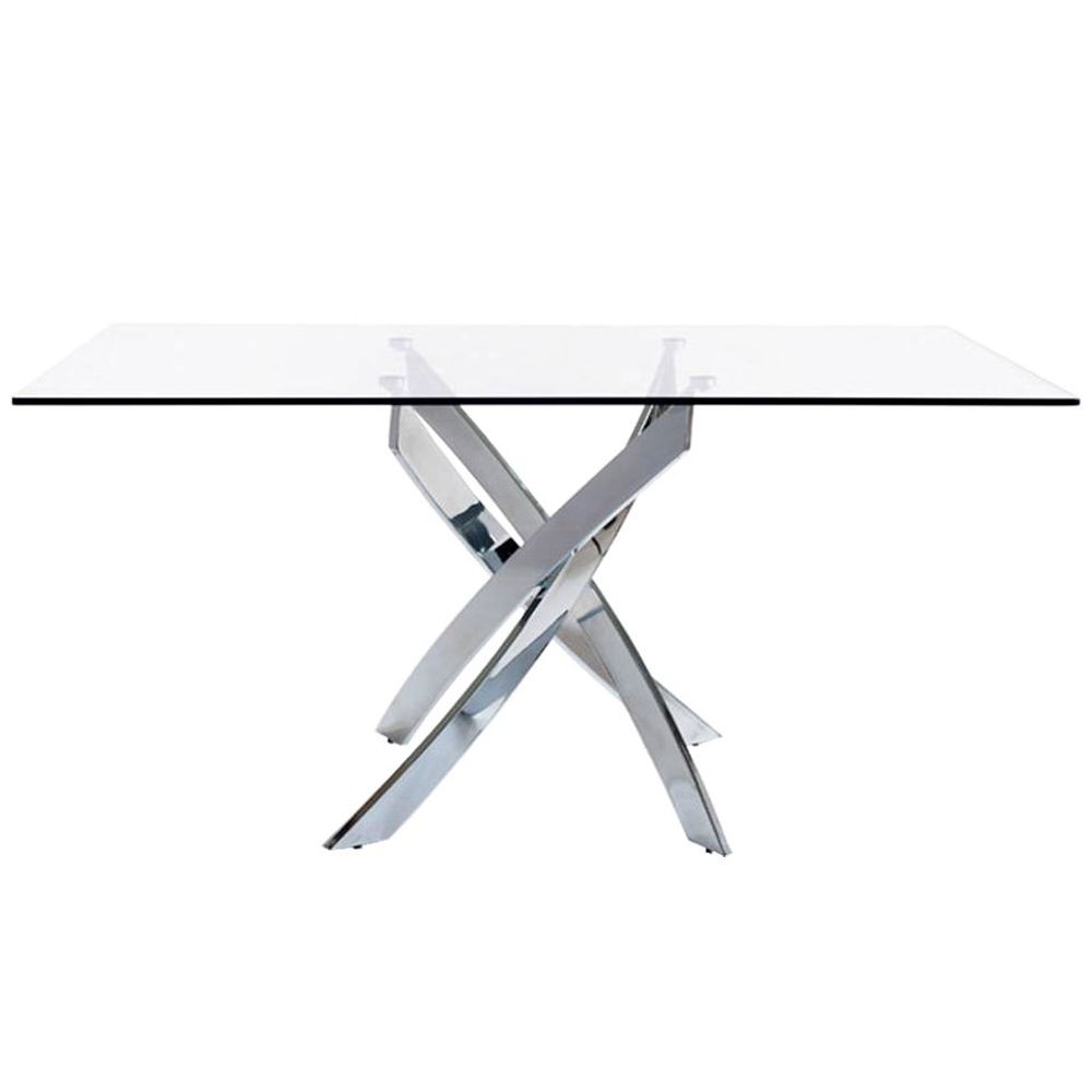 Dining Tables - Rectangular glass dining table - ANGEL CERDÁ