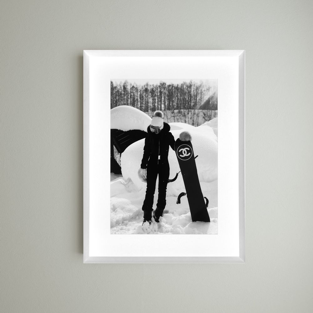 Photos d'art - Décoration murale. Chanel Snowboard - ABLO BLOMMAERT