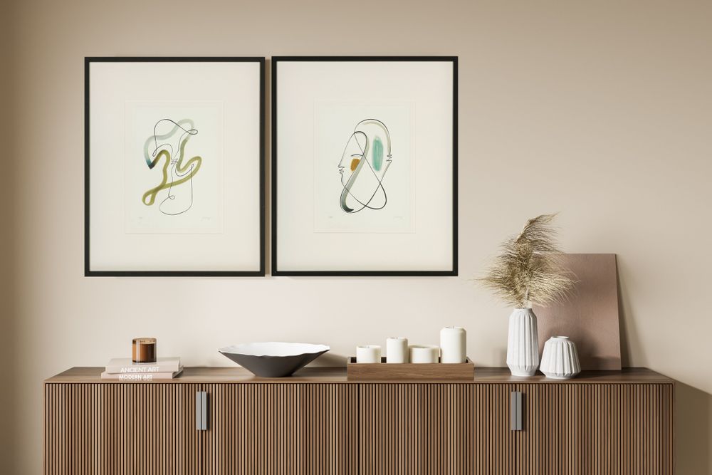 Frames - Wall decoration. Valentina Ravagni: Noi & Ovunque - ABLO BLOMMAERT