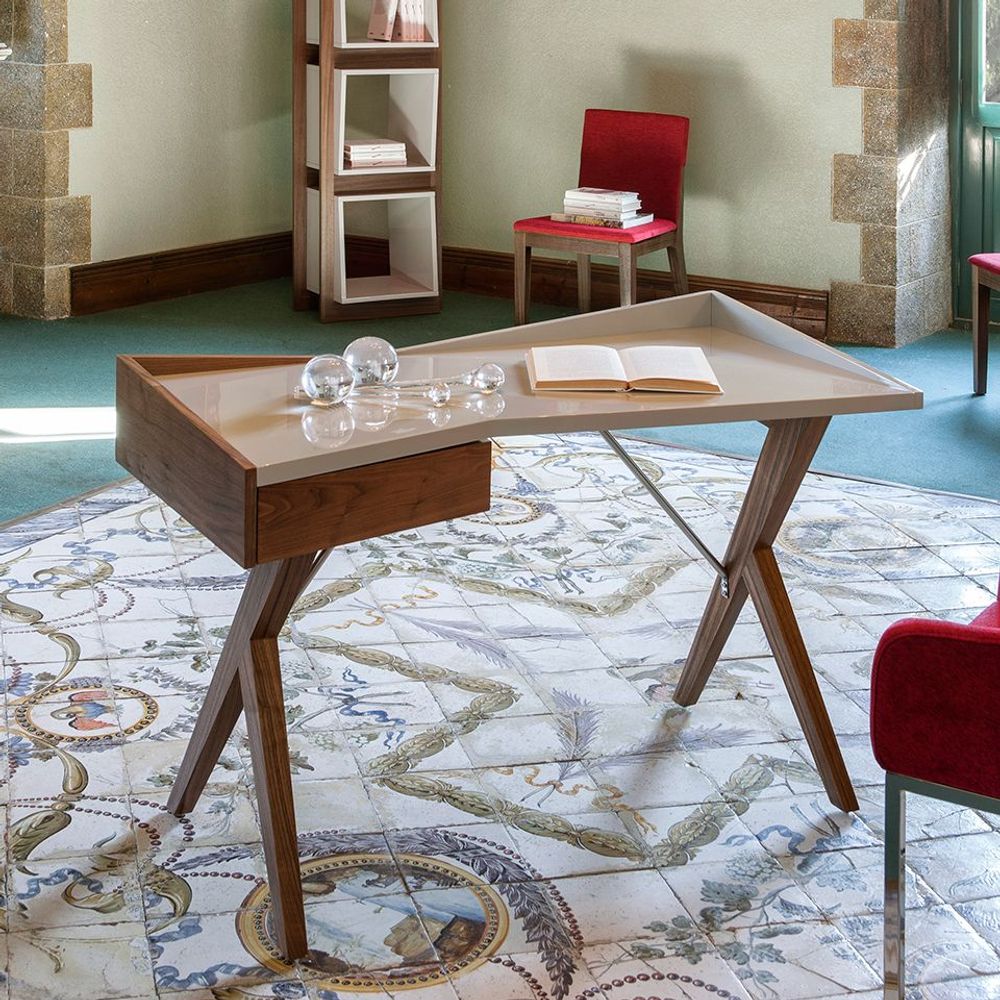 Mobilier et rangements pour bureau - Bureau en noyer - ANGEL CERDÁ