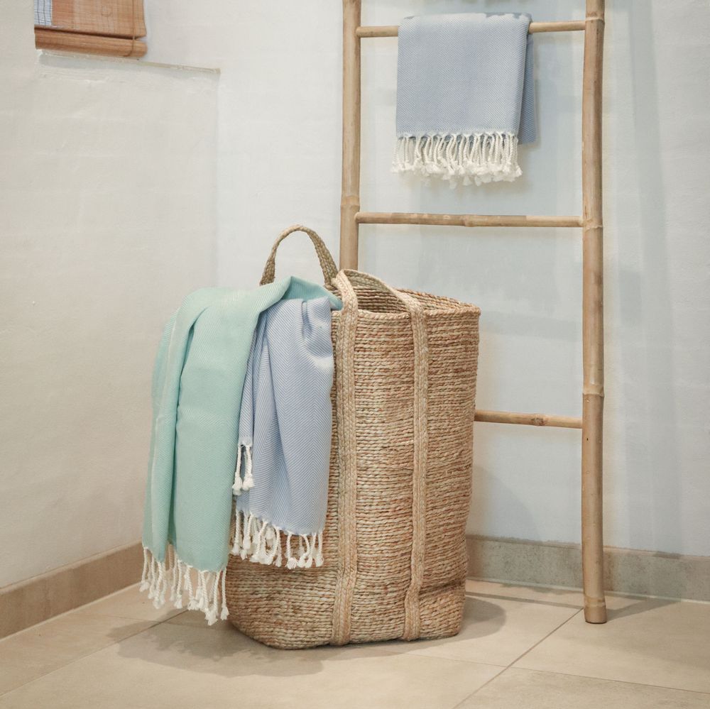 Decorative objects - Handmade Jute Laundry basket - RÊVE VERT
