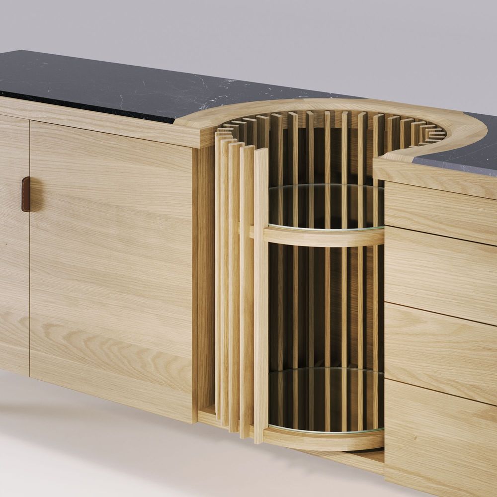 Sideboards - Carousel Sideboard - WEWOOD - PORTUGUESE JOINERY