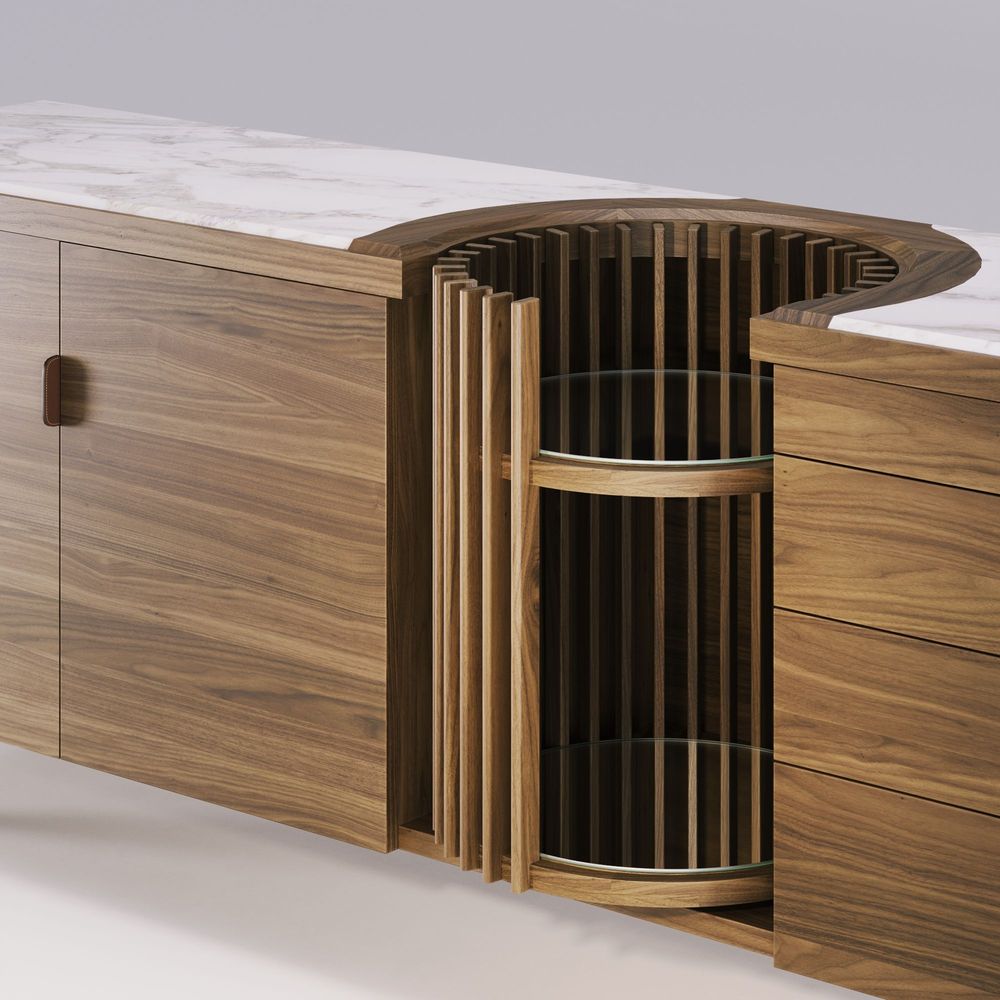 Sideboards - Carousel Sideboard - WEWOOD - PORTUGUESE JOINERY