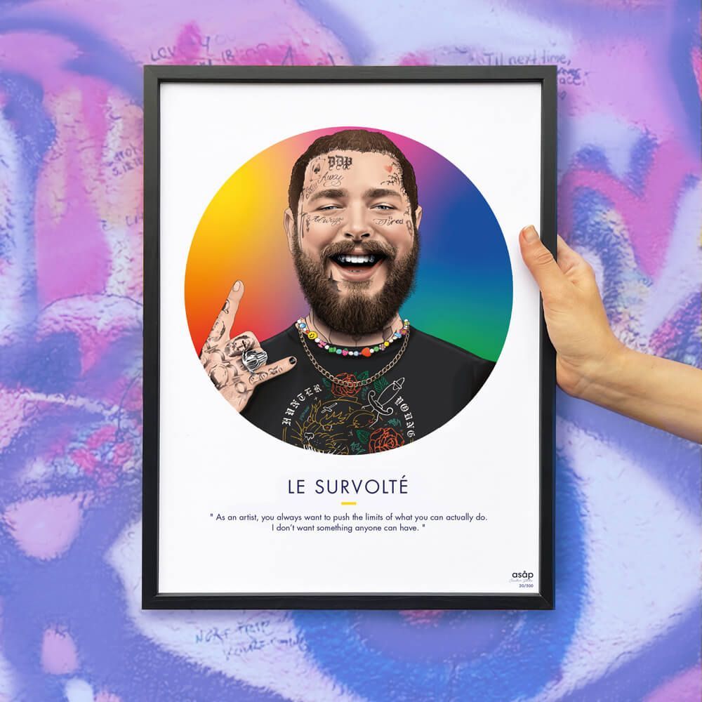 Gifts - POSTER - LE SURVOLTÉ (limited edition) - ASÅP CREATIVE STUDIO