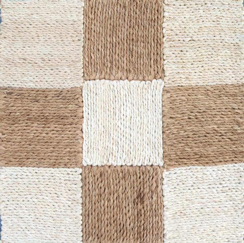 Tapis - Tapis Abaca Check - MEEM RUGS