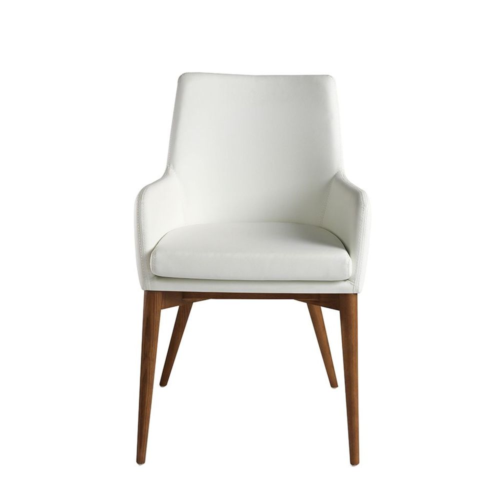 Chairs - Upholstered leatherette Dining table chair - ANGEL CERDÁ