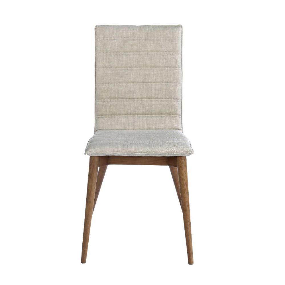 Chaises - Chaise de table à manger rembourrée en tissu - ANGEL CERDÁ