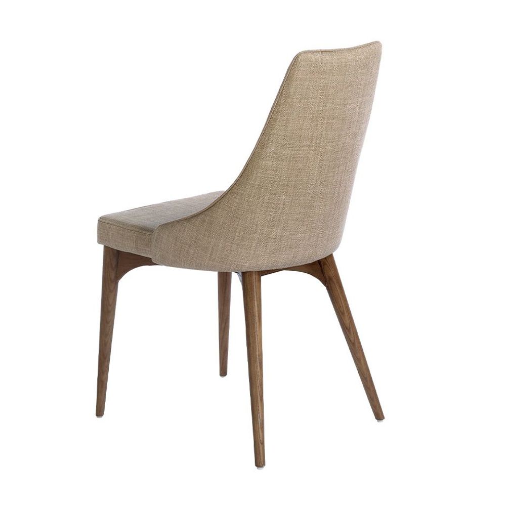 Chaises - Chaise de table à manger rembourrée en tissu - ANGEL CERDÁ