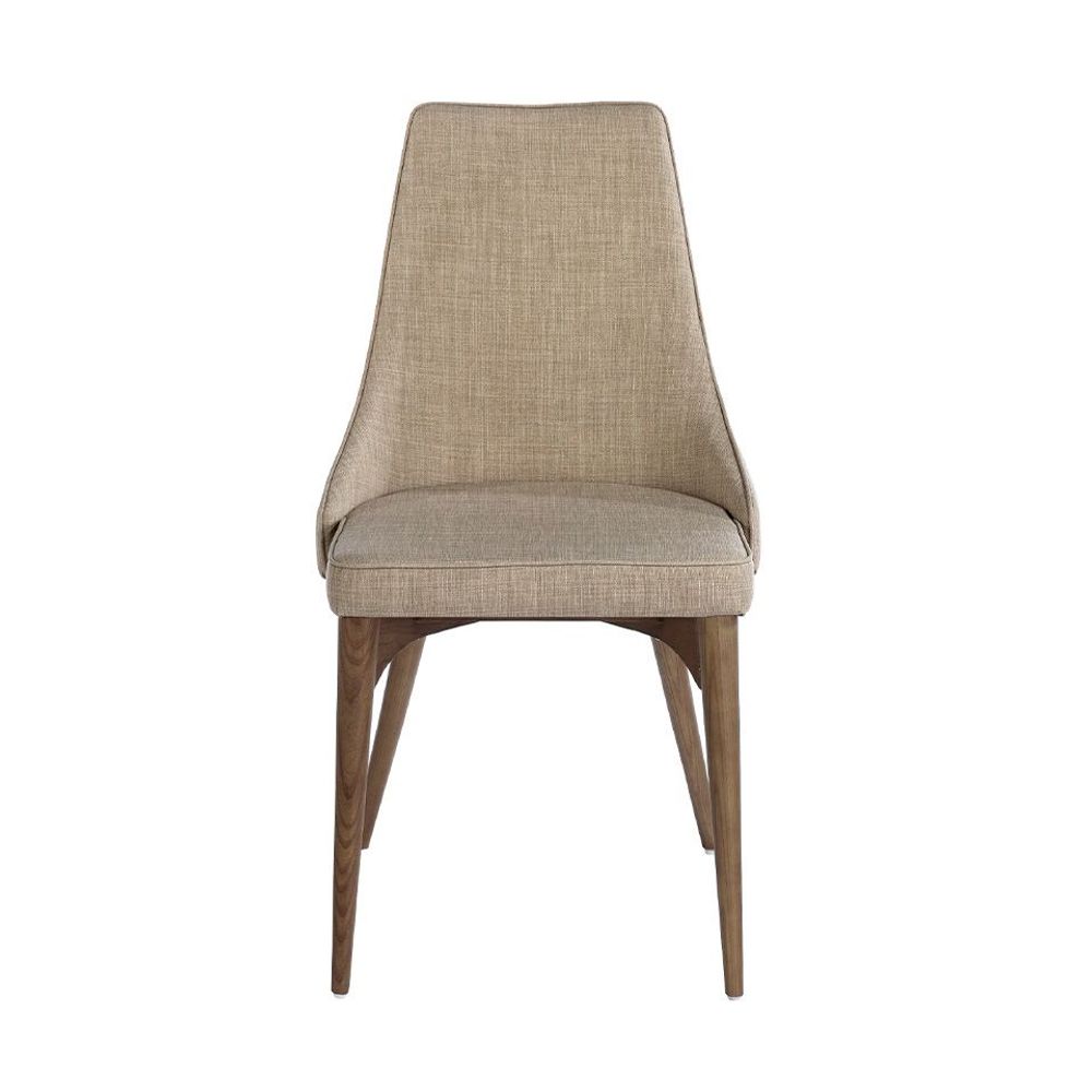 Chaises - Chaise de table à manger rembourrée en tissu - ANGEL CERDÁ
