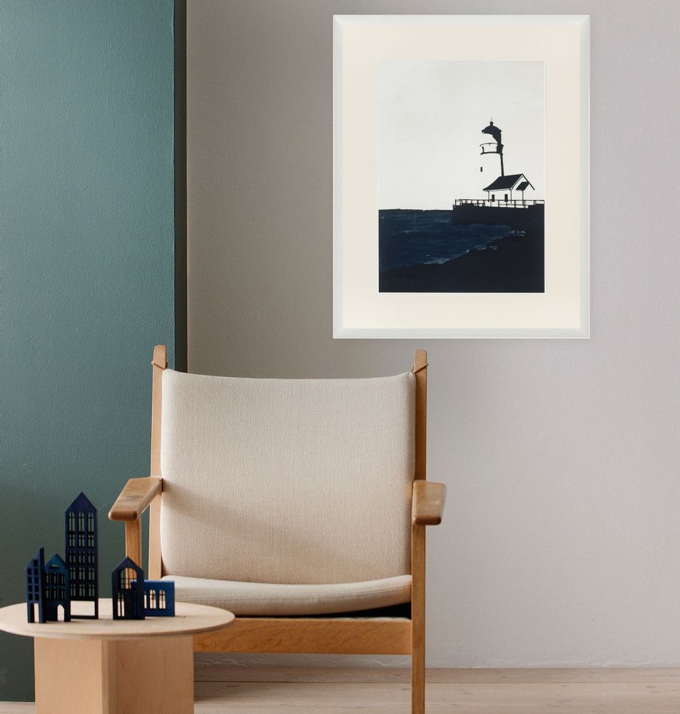 Art photos - Wall decoration. Light House / July / Floating. - ABLO BLOMMAERT