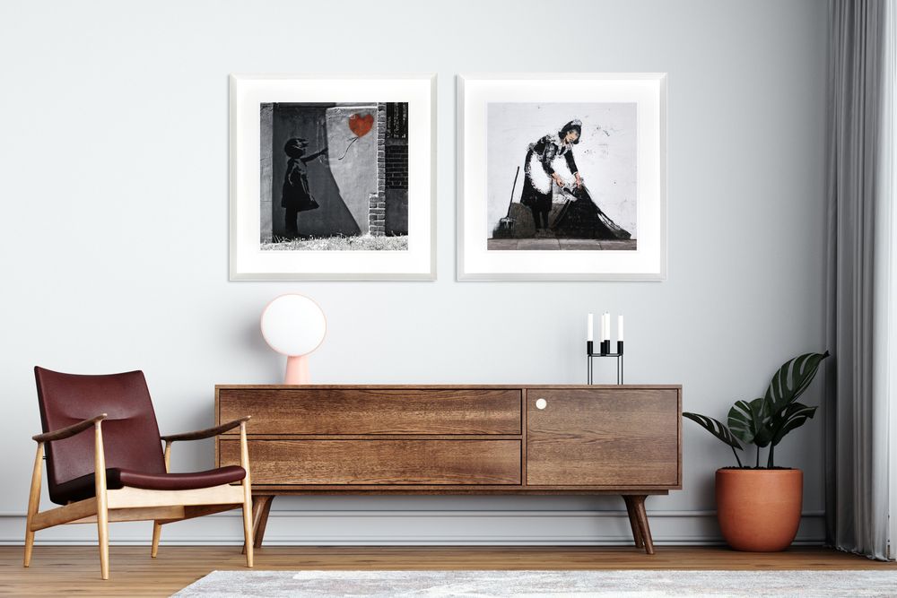 Art photos - Wall decoration. Banksy: New North Road/Regents Park Road - ABLO BLOMMAERT