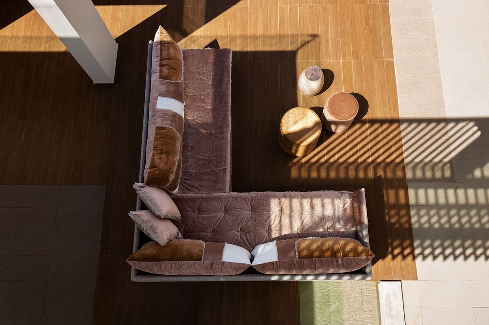 Sofas - PALM SPRINGS HAVANE CUSTOM SOFA - BERENGERE LEROY