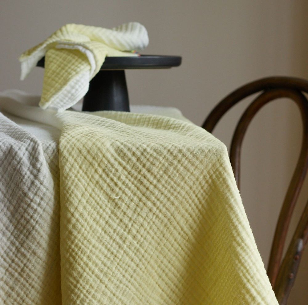 Linge de table textile - SERVIETTE DE TABLE TIE AND DYE COTON BIOLOGIQUE TEINTURE EOKOTEX - NADIA DAFRI PARIS