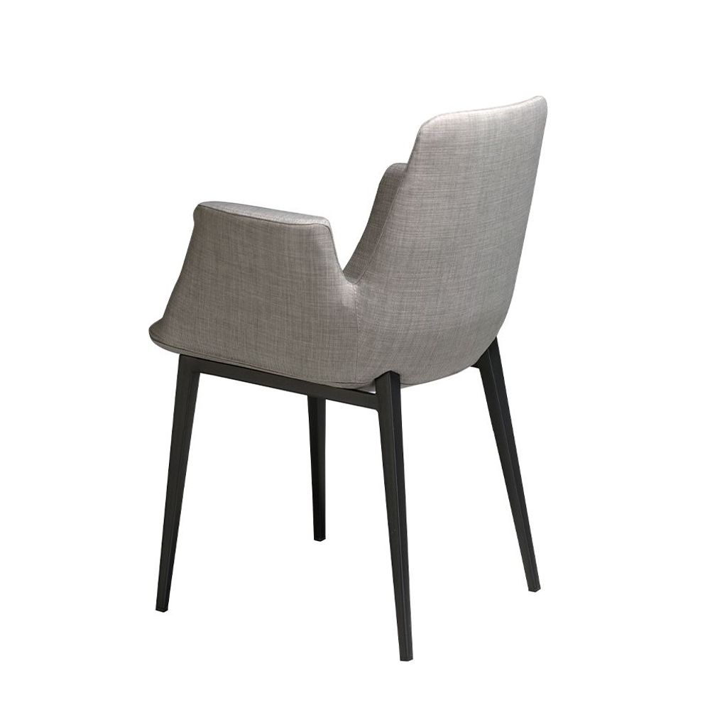 Chaises - Chaise de table à manger rembourrée en tissu - ANGEL CERDÁ