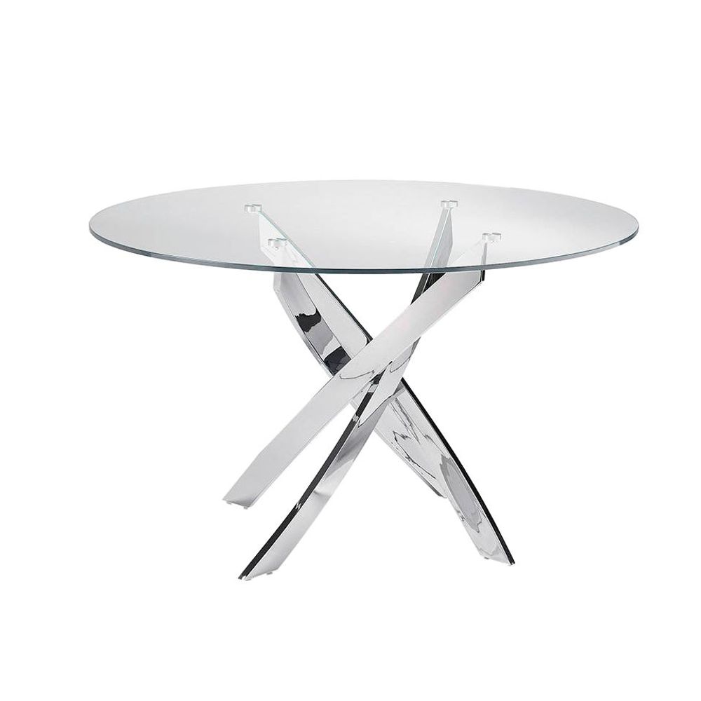 Tables Salle à Manger - Table de salle à manger ronde en verre - ANGEL CERDÁ