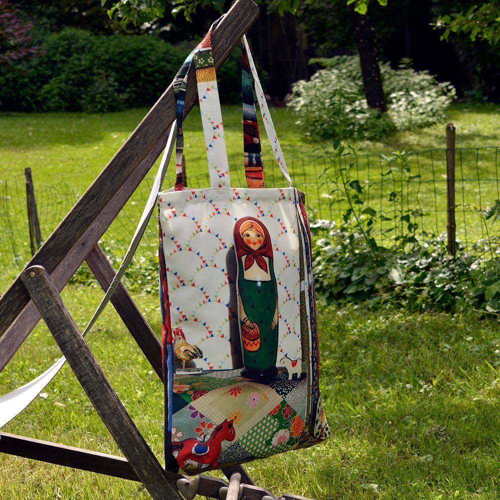 Homewear textile - Tote bags vintage Brocante - MARON BOUILLIE