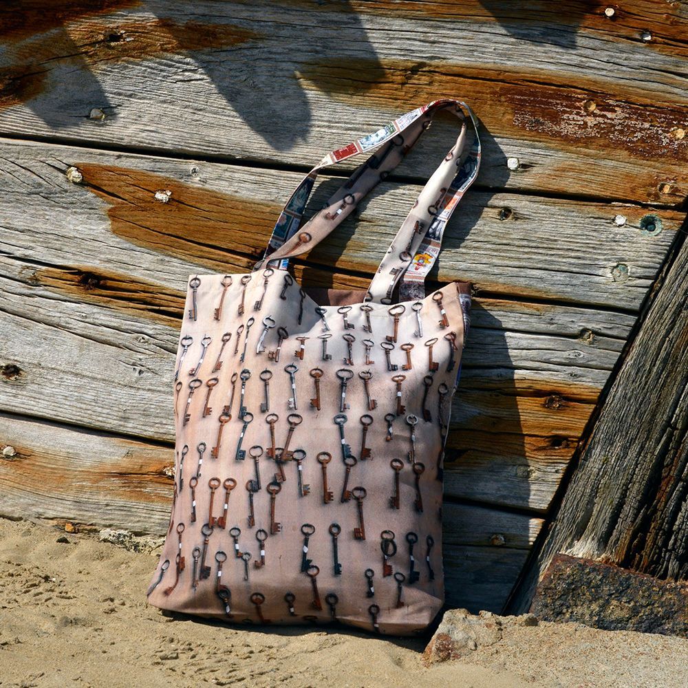 Homewear textile - Tote bags vintage Brocante - MARON BOUILLIE