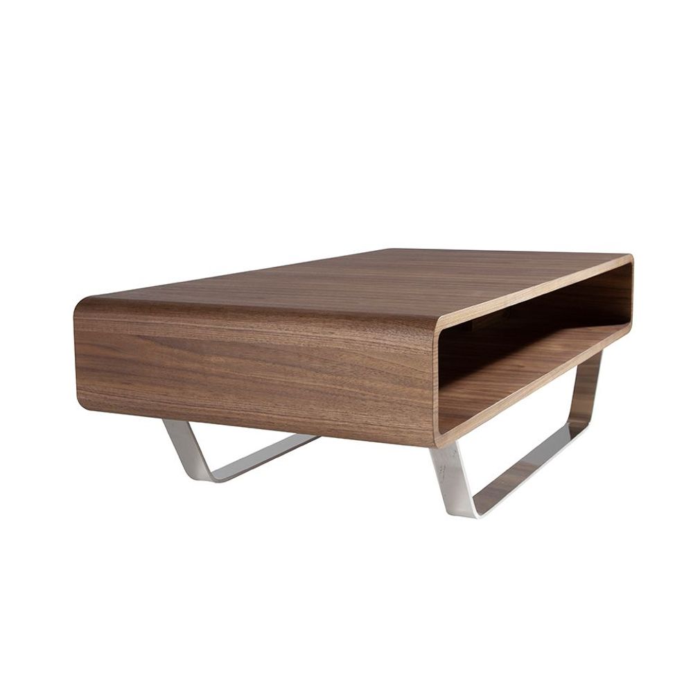 Tables basses - Porte-revues de table basse en bois de noyer - ANGEL CERDÁ