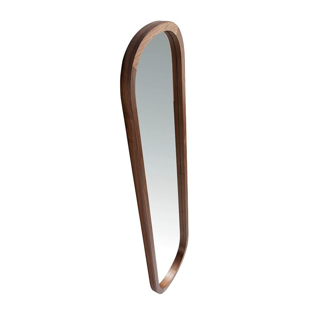 Mirrors - Wall mirror walnut wood - ANGEL CERDÁ