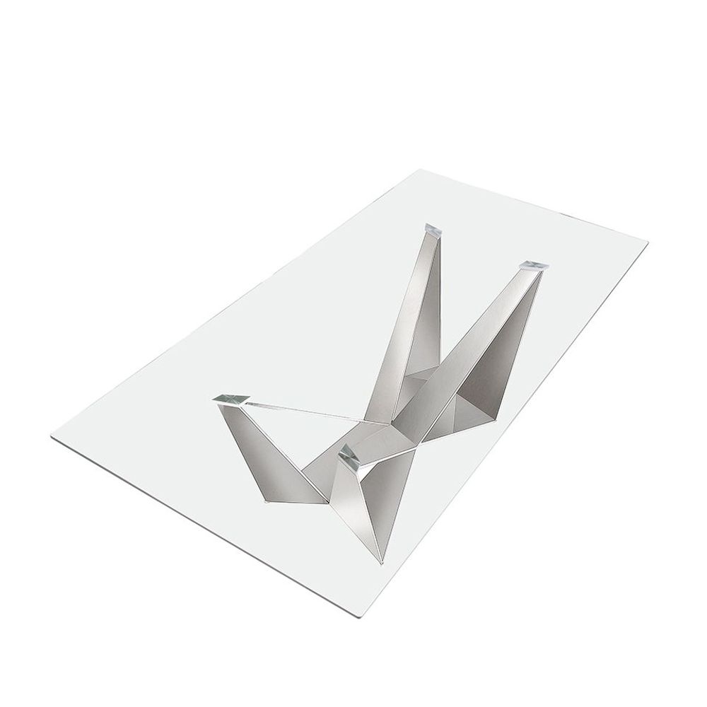 Dining Tables - Rectangular glass dining table - ANGEL CERDÁ