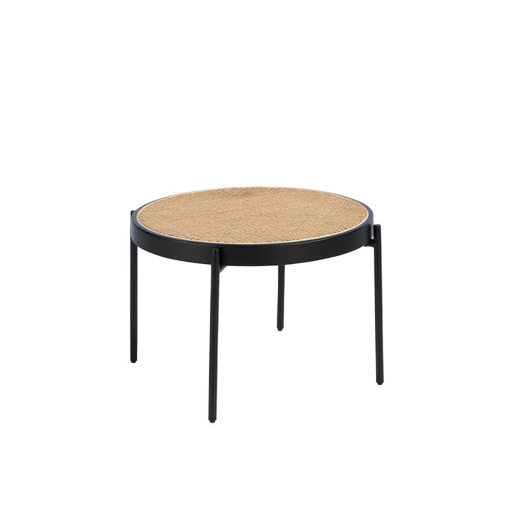Coffee tables - Round rattan coffee table - ANGEL CERDÁ
