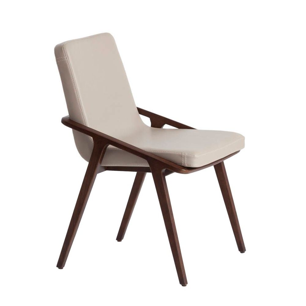 Chaises - Chaise de table à manger pieds noyer - ANGEL CERDÁ