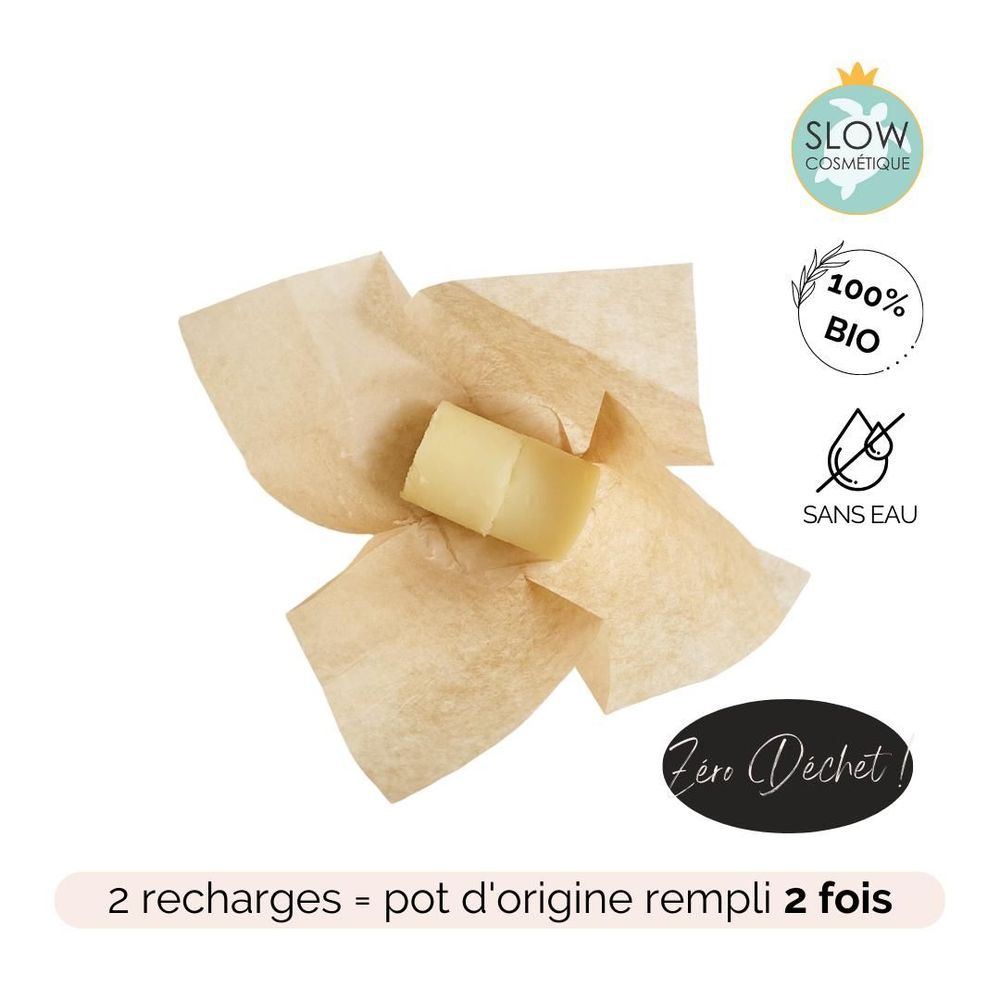Cosmétiques - Recharges du Baume à lèvres Sérénité | 100% BIO | Zéro plastique - ÉTAT D'ESPRIT