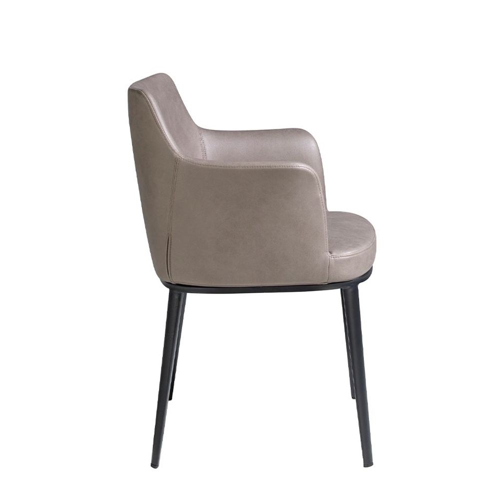 Chaises - Chaise de salle à manger rembourrée en tissu - ANGEL CERDÁ