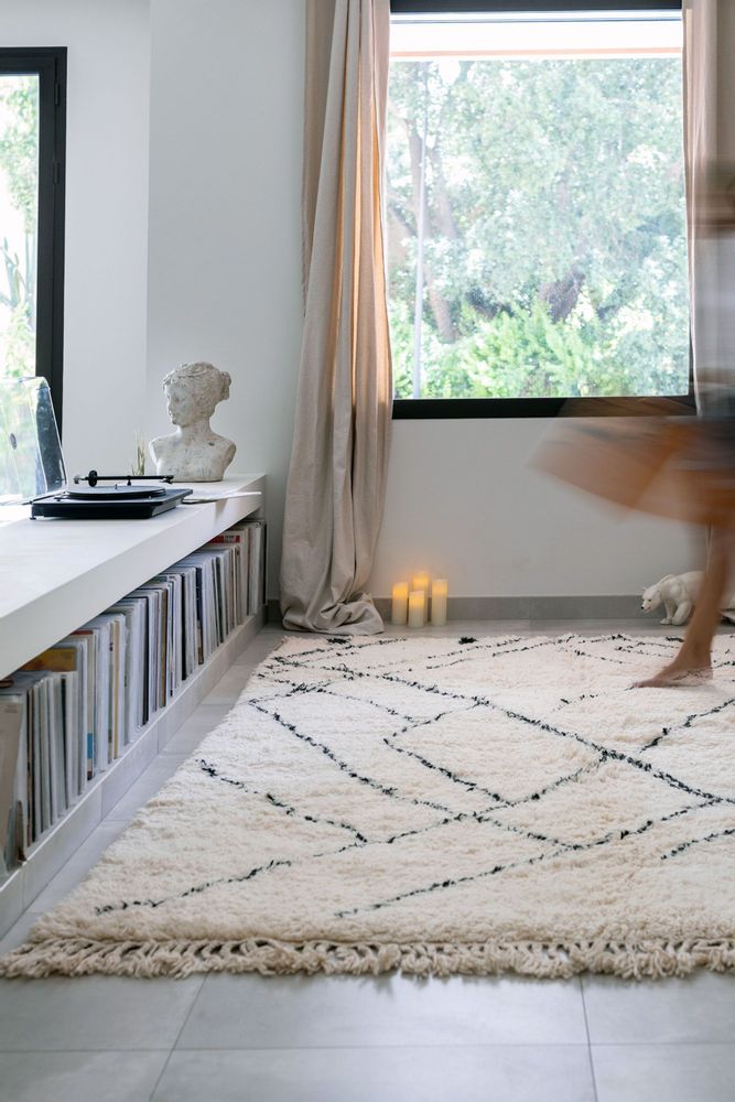 Rugs - Original Moroccan Berber rug 100% wool - custom-made or in stock - AFK LIVING DESIGNER RUGS