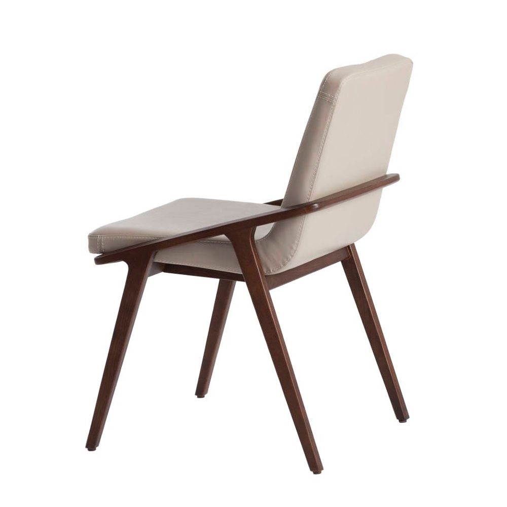 Chaises - Chaise de table à manger pieds noyer - ANGEL CERDÁ