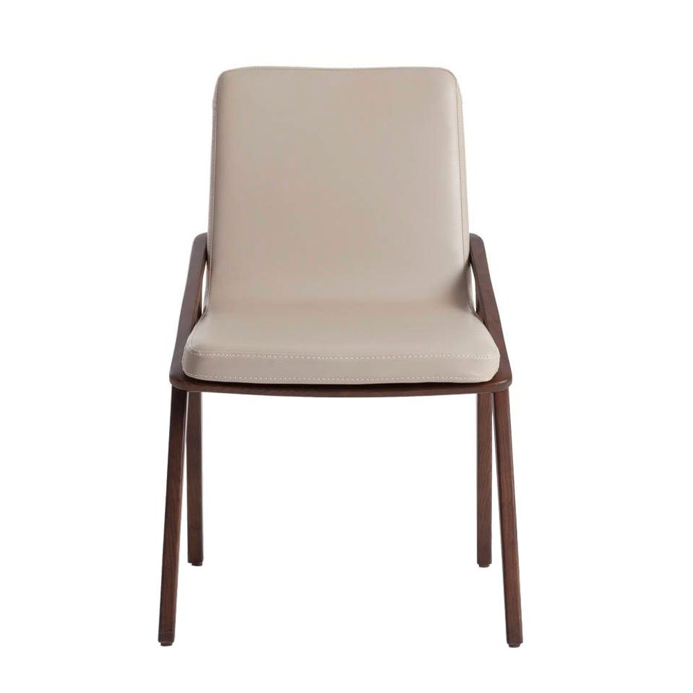 Chaises - Chaise de table à manger pieds noyer - ANGEL CERDÁ