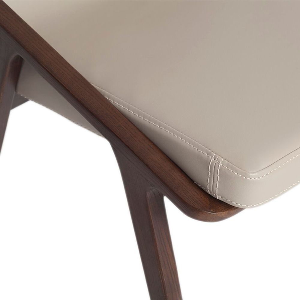 Chaises - Chaise de table à manger pieds noyer - ANGEL CERDÁ