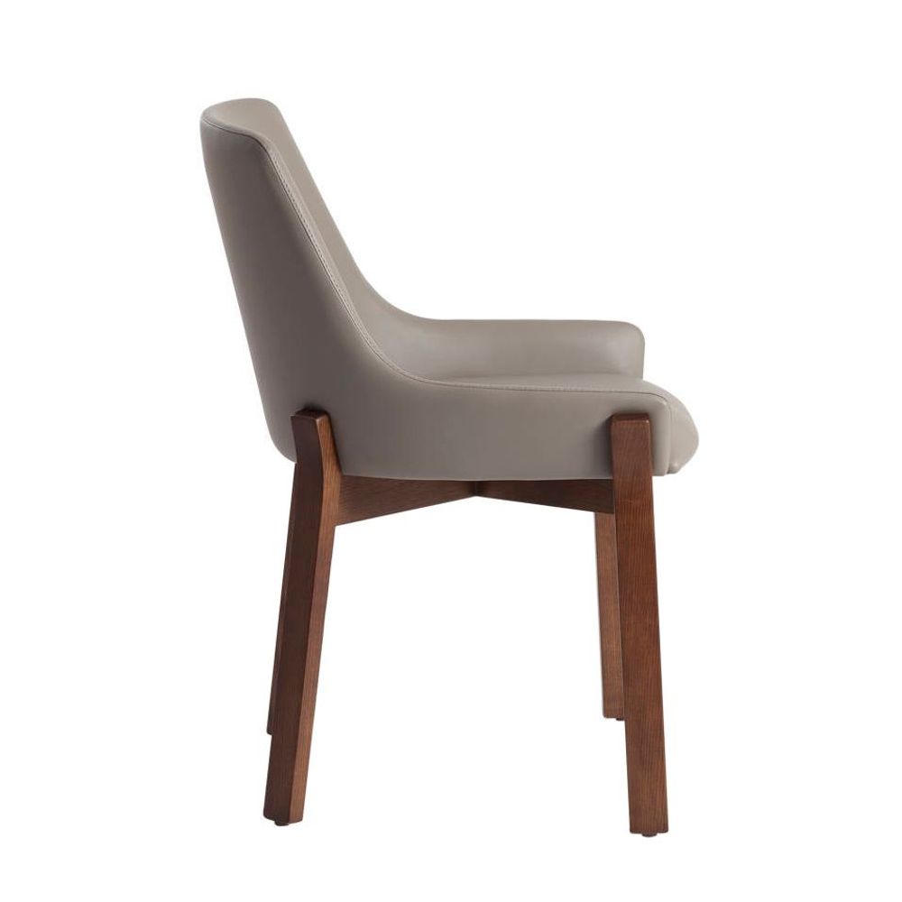Chaises - Chaise de table à manger structure en noyer - ANGEL CERDÁ