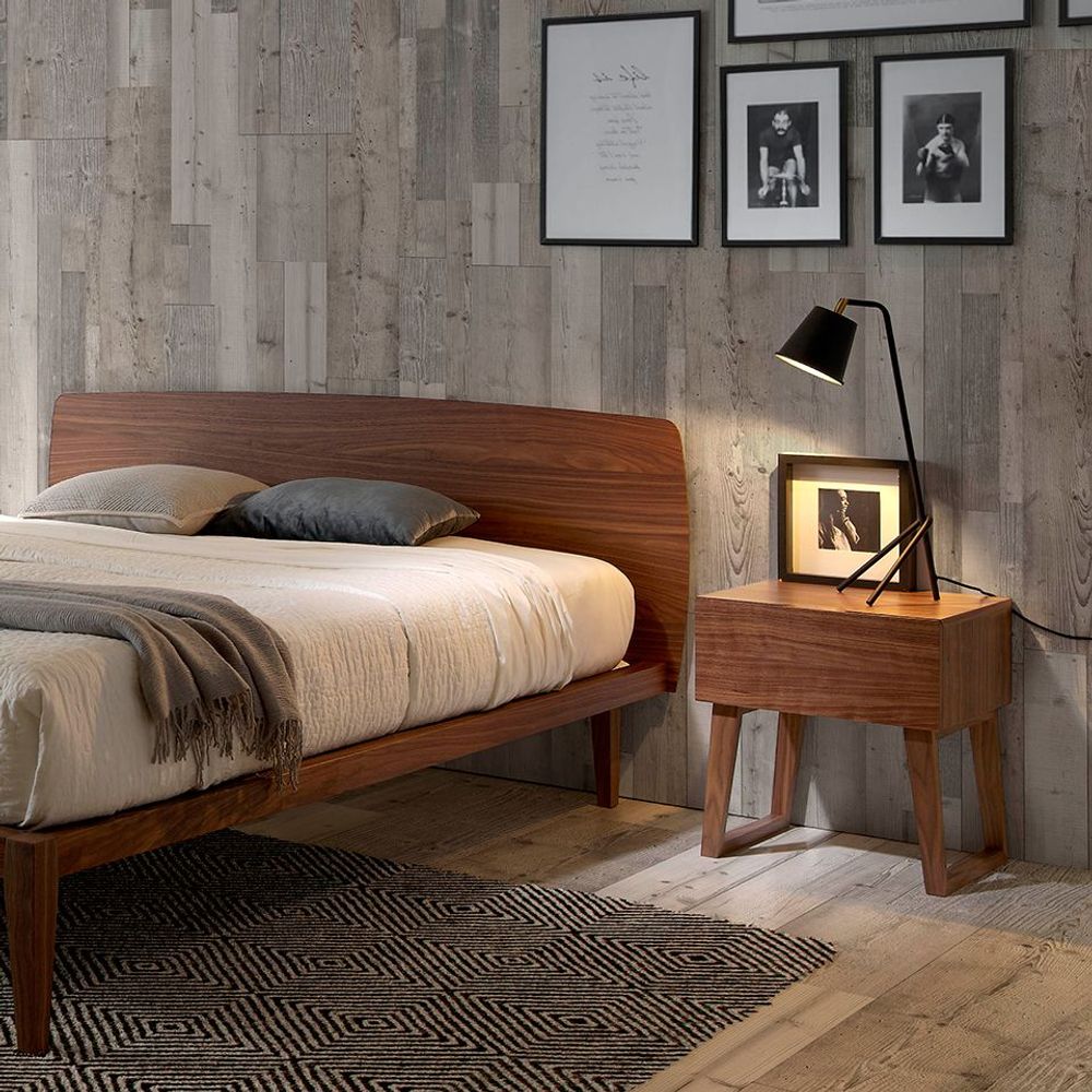Night tables - Walnut nightstand - ANGEL CERDÁ