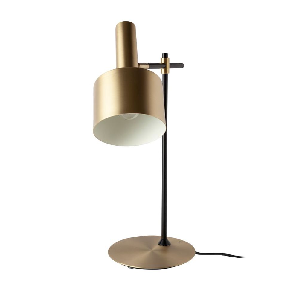 Table lamps - Table lamp gold aluminium and black steel - ANGEL CERDÁ