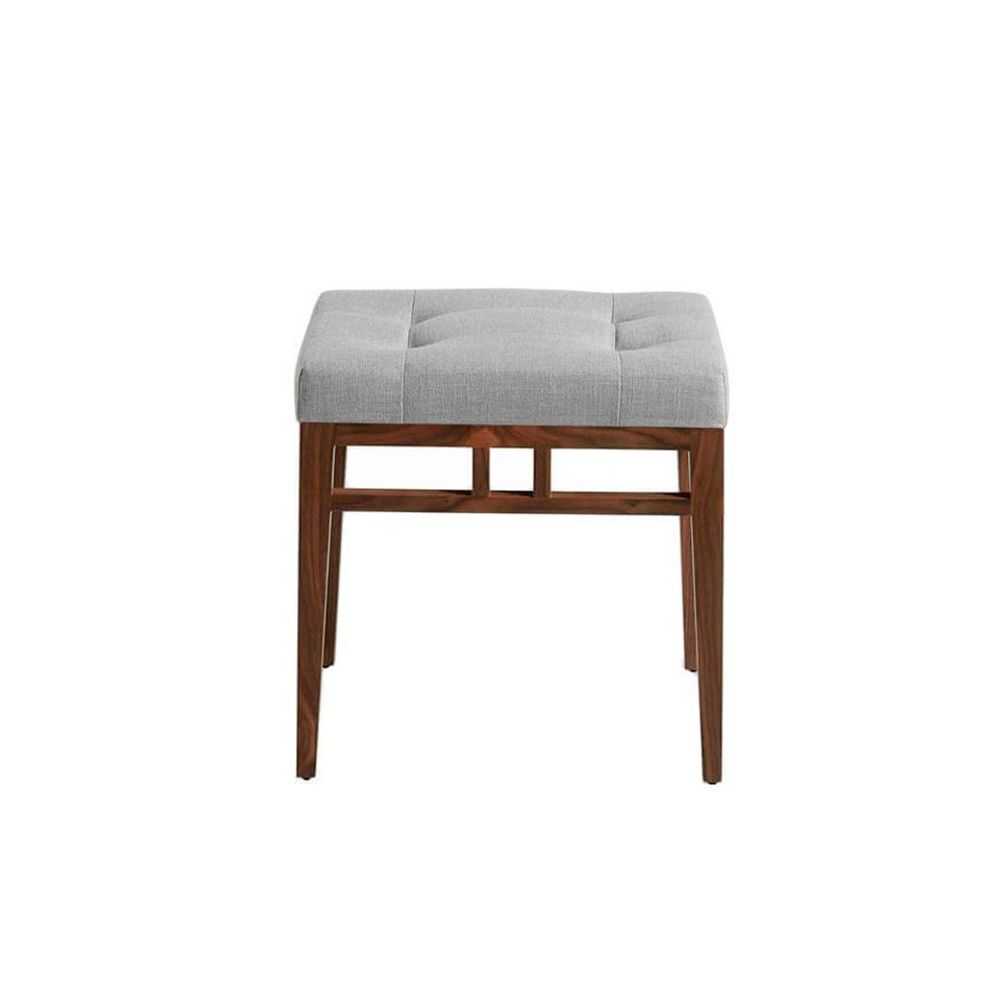 Benches - Grey fabric upholstered bench - ANGEL CERDÁ