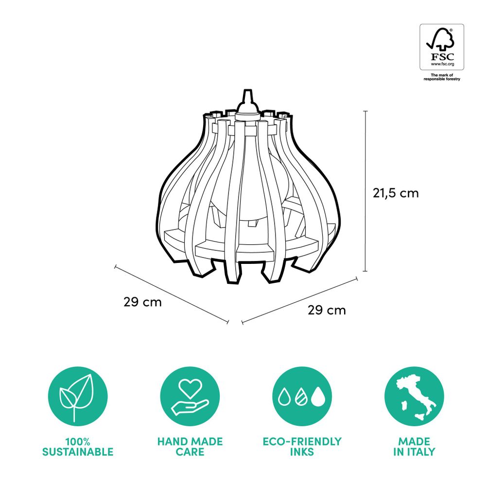 Hanging lights - Table and floor lamp Lampotai Bulb - RIPPOTAI