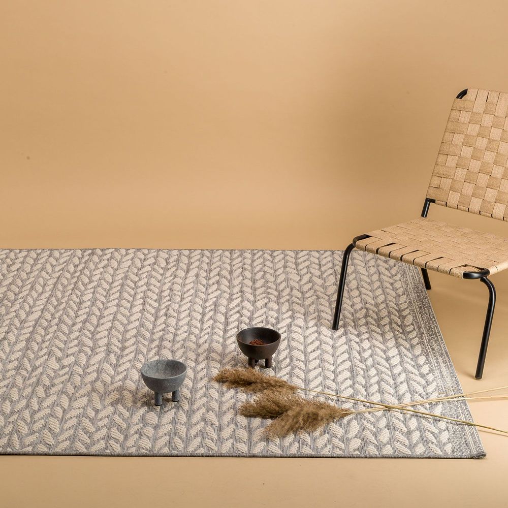 Contemporary carpets - LEAVES woven indoor outdoor rug - AFK LIVING DESIGNER RUGS