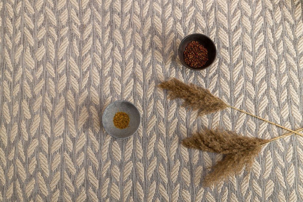 Contemporary carpets - LEAVES woven indoor outdoor rug - AFK LIVING DESIGNER RUGS